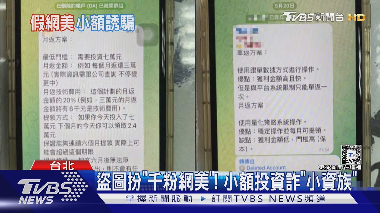 盜圖扮「千粉網美」!小額投資詐「小資族」