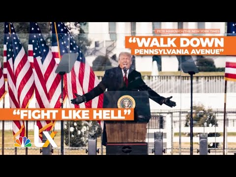 A Call to 'Fight Like Hell,' Then a Riot: Remembering the Events of Jan 6 | NBCLX