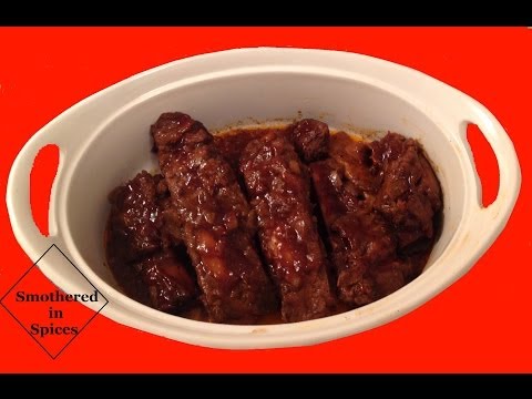 BBQ Beef Ribs Recipe - Finger Licking Good - Smothered...