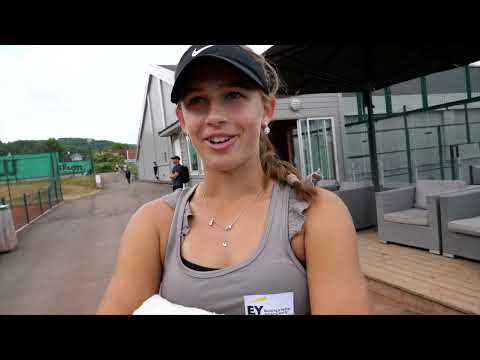 Semifinalisterna på flicksidan