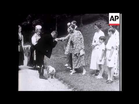 Duke and Duchess of Kent On Holiday At Bled.