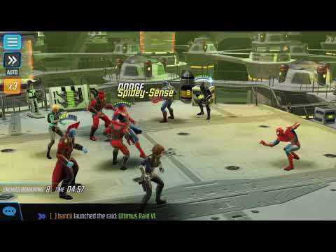 MSF: Ultimus raid lvl 65 - Spidey boss fight