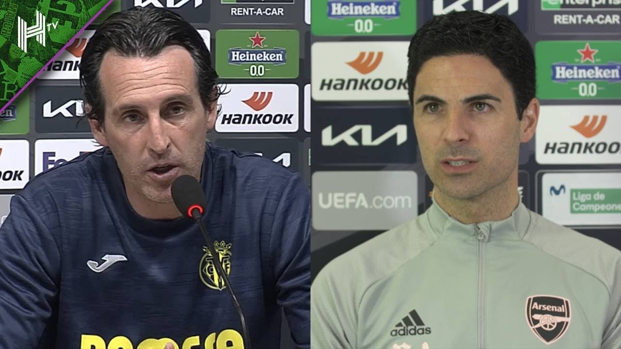 Press Conferences - Villarreal 2-1 Arsenal - Unai Emery & Mikel Arteta