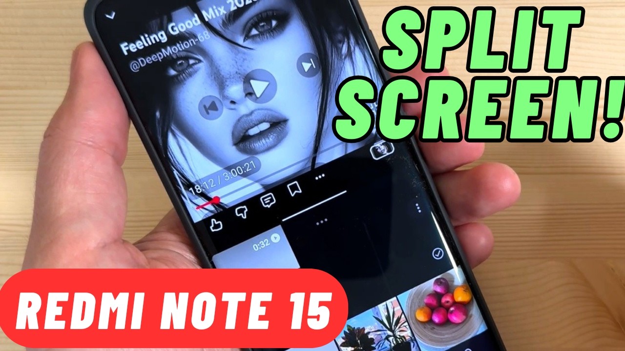 How to SPLIT SCREEN on Xiaomi Redmi Note 15 & 15 Pro