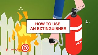 How to use an extinguisher at home