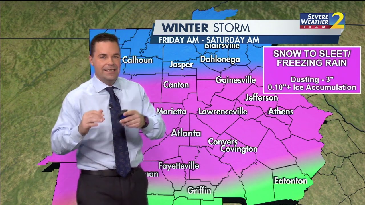 Winter storm: What to know about snow, ice for Friday