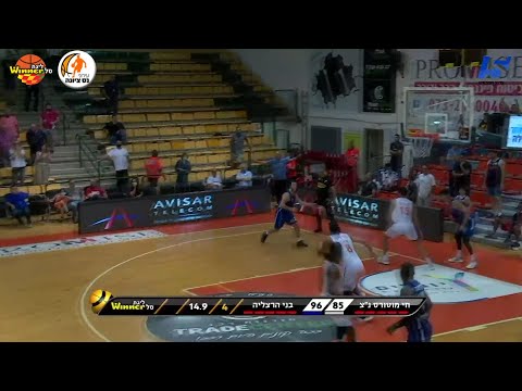 Nimrod Levi Points in Irony Ness-Ziona vs. Bnei Herzliya