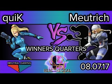Seal the Deal II - BSD | quiK (ZSS) vs NG | Meutrich (Sheik, G&W) - Winners Quarters