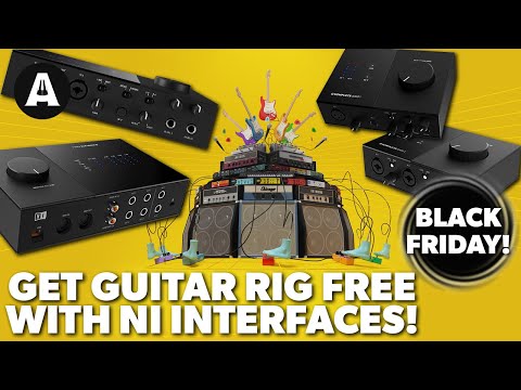 Get Guitar Rig Free With Native Instruments Interfaces! - For a Limited Time Only!