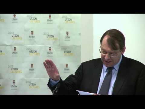 Utzon Lecture Series 2012 - James Weirick