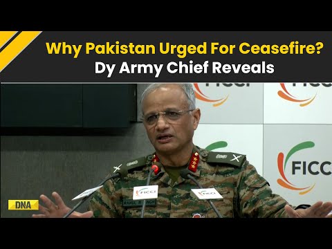 India Pakistan News: Why Pakistan Urges For Ceasefire, Dy Army Chief Rahul Singh Reveals