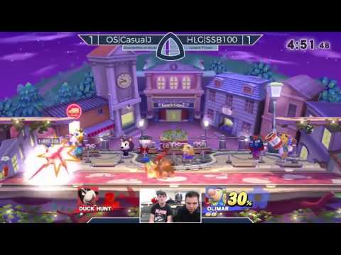 Sm4sh@Mines 48 - OS|CasualJ (Duck Hunt) Vs. HLG|SSB100 (Olimar) - Losers Finals