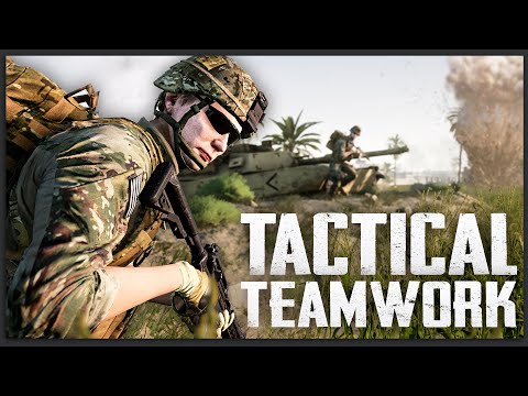 The MOST Teamwork I've seen in Squad in a LONG time...