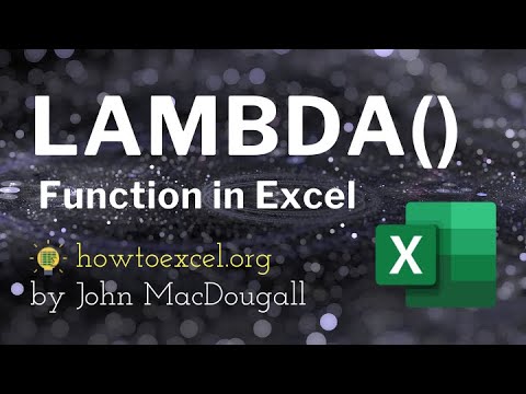 New LAMBDA Function [the Most POWERFUL Function in Excel]