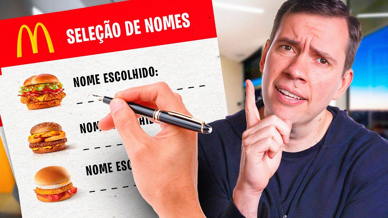 COMO O MCDONALD'S DÁ NOME AOS SANDUÍCHES?