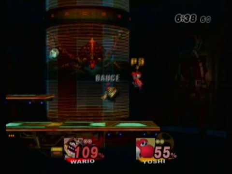 SSBB - Sauce Boss (Wario) vs Duck (Yoshi) 1