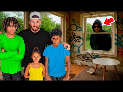 CAUGHT OUR NEIGHBOR SPYING ON US..