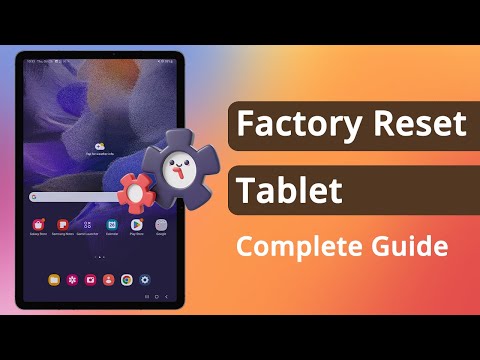 How to Factory Reset A Tablet 2023 | Complete Guide