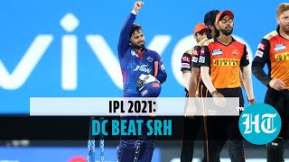 IPL 2021: Delhi Capitals beat Sunrisers Hyderabad in thrilling Super Over