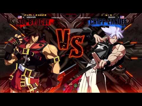 GGXrd - Sabakon - GF - Kirinope (Sol) vs Prinny (Chipp)