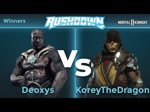 Rushdown 20 - Deoxys (Geras) vs KoreyTheDragon (Scorpion) Winners Semifinals - MK11