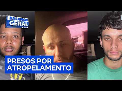 JUQUITIBA NA RECORD BALANÇO GERAL - Polícia prende motorista e outros dois ocupantes de carro que atropelou e matou casal em SP
