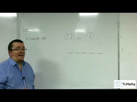 A-Level Further Maths: C4-01 Invariance: Invariant Points and Invariant Lines