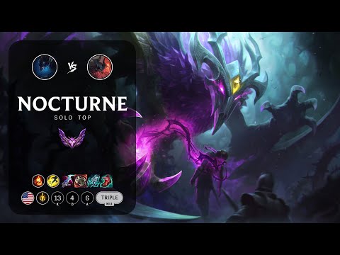 Nocturne Top vs Aatrox - NA Master Patch 13.8