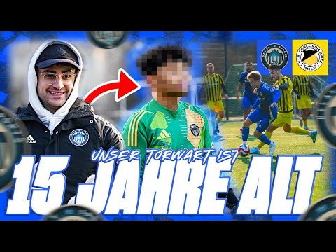 FIRST DELAY GAME AT 15 YEARS OLD🔥😍 Test match vs. regional league team ⚽️