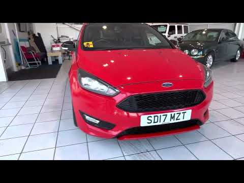 Ford Focus 2.0 TDCi Zetec S Red 5dr Review @ Richard Lawson Autoecosse Dundee. SD17MZT