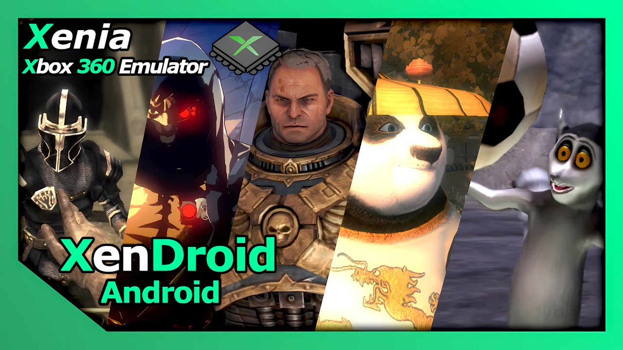 XenDroid (Xenia - Xbox 360) on Android | 5 Games | Retroid Pocket 6 | Snapdragon 8 Gen 2 #2