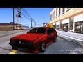 Volkswagen Scirocco GTI Mk2 Stock для GTA San Andreas видео 1
