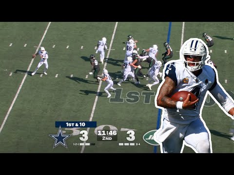 Best Plays from Dak Prescott's BIG DAY vs Jets | Highlights