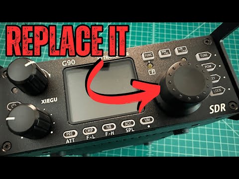 Xiegu G90 Knob Replacement: That was EASY! thumbnail