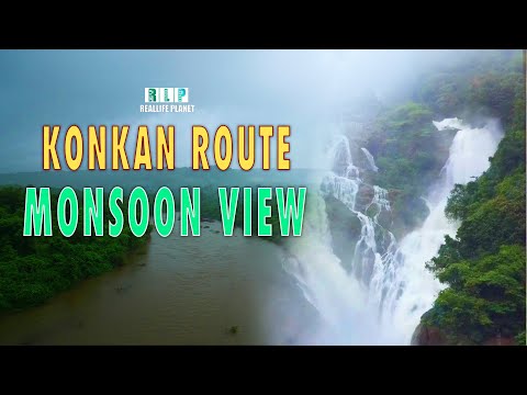 Konkan Route Journey in Monsoon By Train