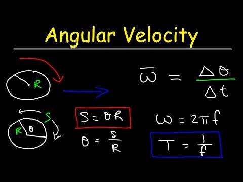 image-Is angular velocity and frequency the same thing?