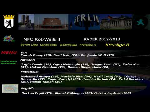 NFC Rot-Weiß II Kader 2012-13 Kreisliga B 5.Abteilung