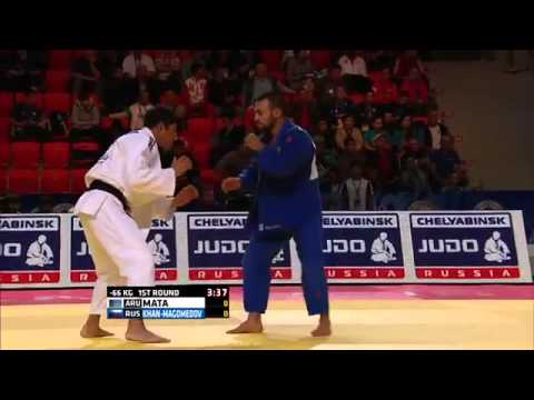 Kamal Khan-Magomedov vs Jayme Mata World Judo Championships 2015 - Astana