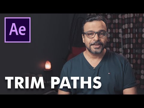 Trim Paths in Adobe After Effects اردو हिंदी Eng Sub