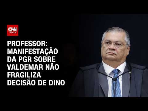 Manifestação da PGR sobre Valdemar não fragiliza decisão de Dino, diz professor | HORA H