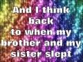 Megan and Liz Lights Lyrics 