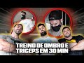 TREINO DE OMBRO E TRÍCEPS RÁPIDO E EFICAZ PARA QUEM TEM POUCO TEMPO PRA TREINAR | DRAGON PHARMA
