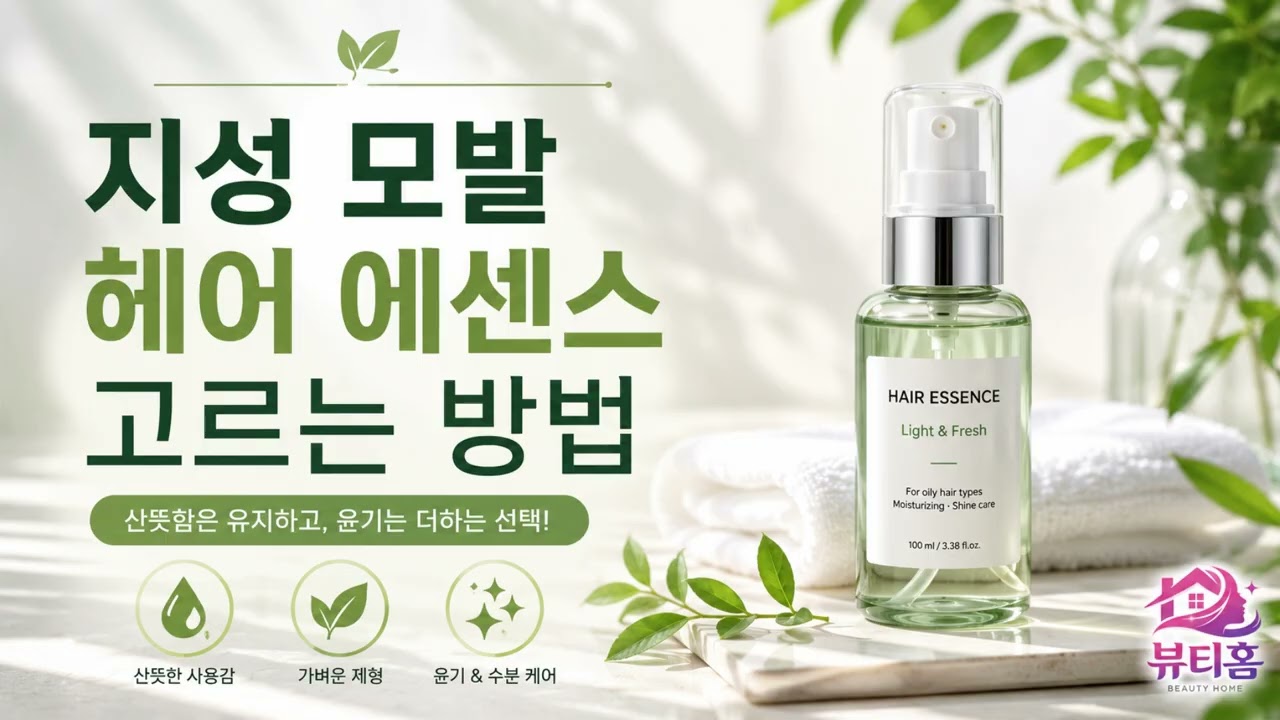 지성 모발 헤어 에센스 고르는 방법