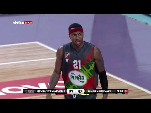 Maç Özeti:Meksa Yatırım Afyon Belediyespor - Pınar Karşıyaka 9.Hafta Maç Özeti