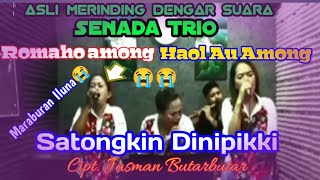 Download lagu [Senada Trio] Satokkin Dinipikki Cipt. Jasman Butarbutar~Live Streaming mp3