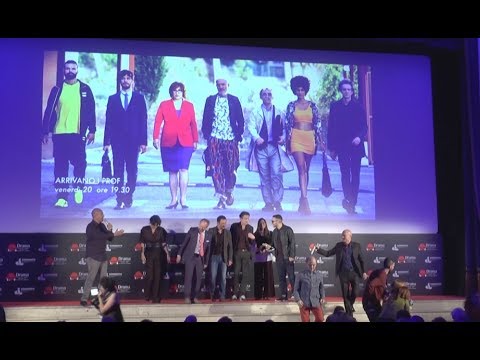 "Arrivano i Prof", il cast agli "Incontri Internazionali del Cinema di Sorrento" (23.04.18)