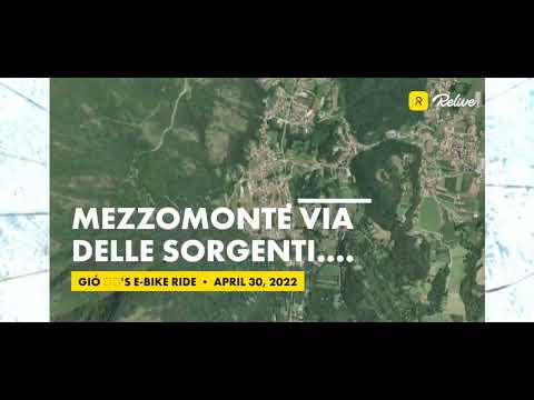 E-bike Mezzomonte Via delle Sorgenti