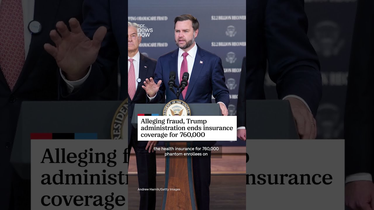 Trump administration cancels health insurance for 760,000 over fraud allegations