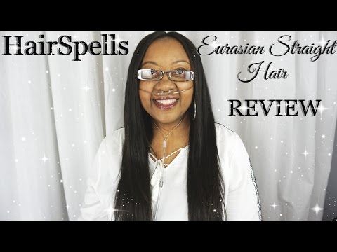 HAIRSPELLS EURASIAN STRAIGHT HAIR UNBOXING AND INITIAL REVIEW