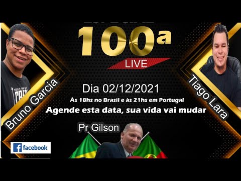 nossa 100° live!